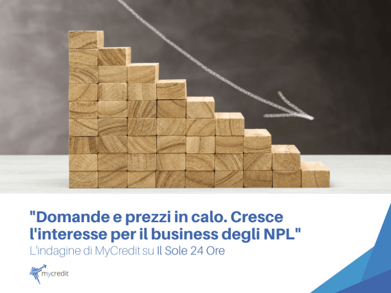 Demands and prices falling. Interest in the NPL business is growing