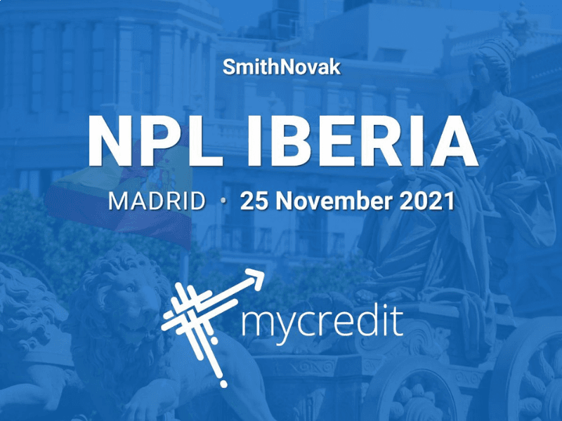 My Credit sponsor del SmithNovak NPL Iberia 2021 international summit